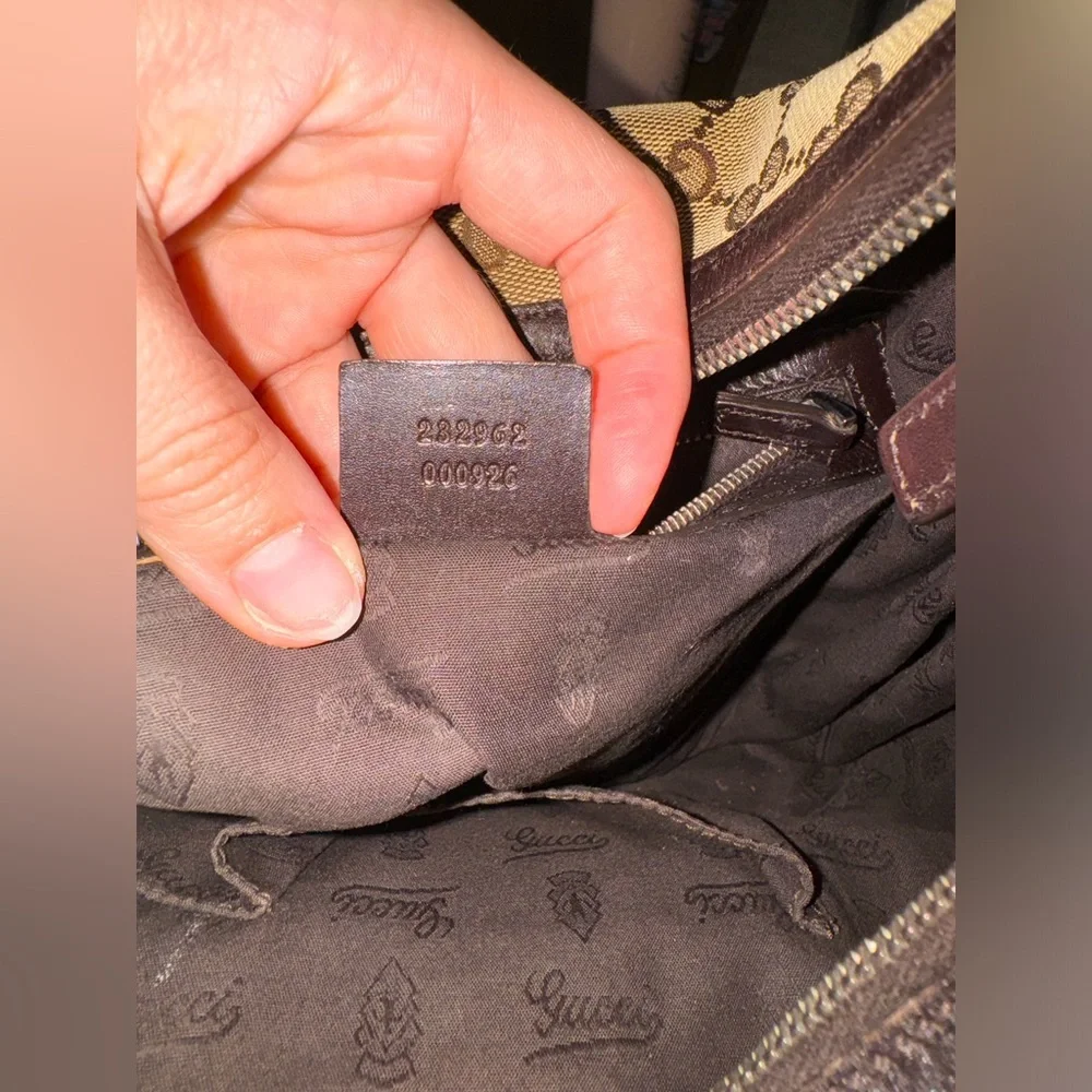 Gucci GG Canvas Medium Twins Hobo - Authentic - Picture 9 of 15